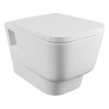 Square Wall Hung Toilet with Soft Close Seat - Step
