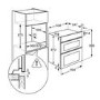 Refurbished AEG DEE431010B 60cm Double Built In Electric Oven Black