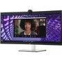Dell P3424WEB 34" IPS UWQHD UltraWide Video Conferencing Curved Monitor