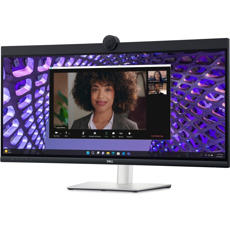 Dell P3424WEB 34" IPS UWQHD UltraWide Video Conferencing Curved Monitor