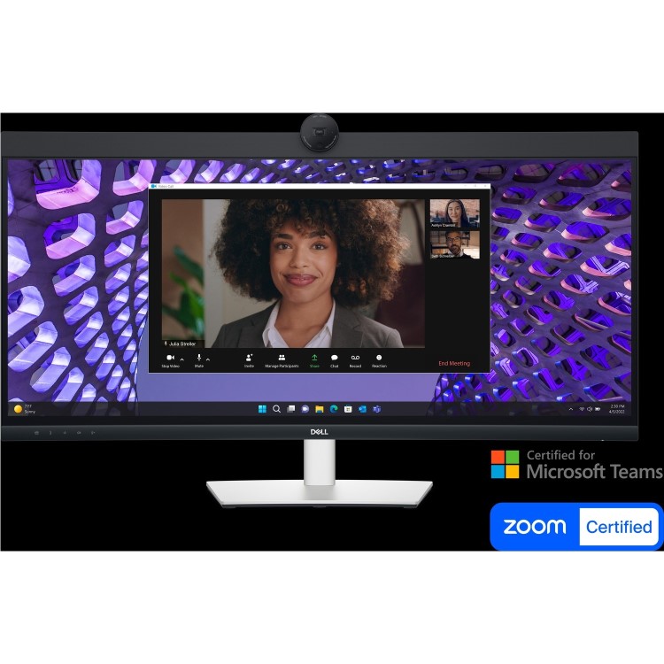 Dell P3424WEB 34" IPS UWQHD UltraWide Video Conferencing Curved Monitor