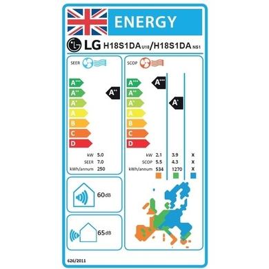 LG AI Deluxe Pro A+++ 18000 BTU AI powered Smart Wall-Mounted Split Air Conditioner with Heat Pump