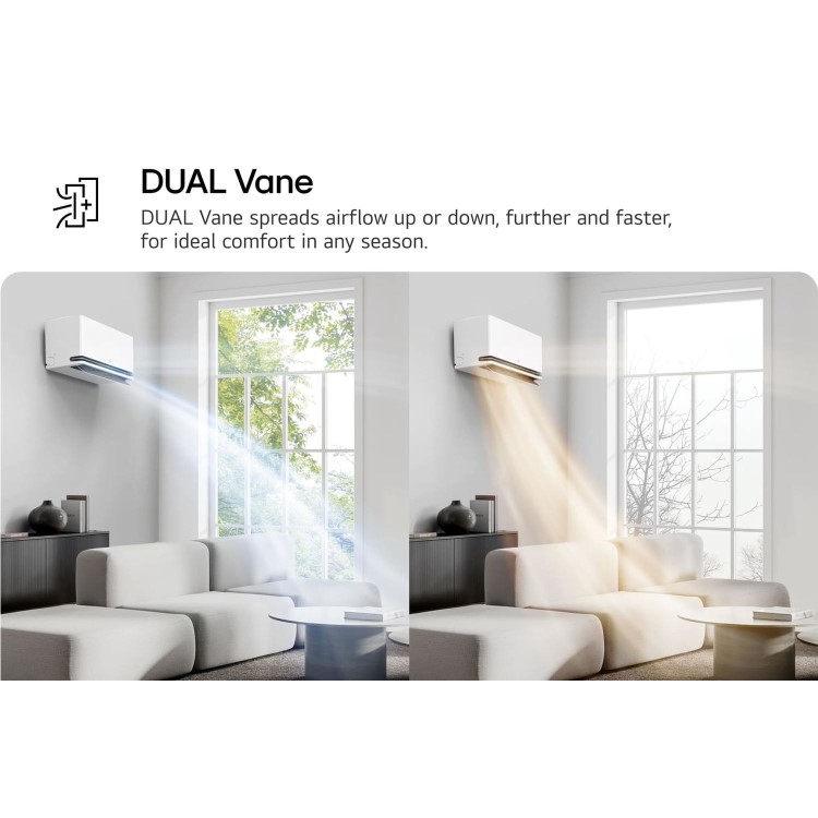 LG AI Deluxe Pro A+++ 24000 BTU AI powered Smart Wall-Mounted Split Air Conditioner with Heat Pump