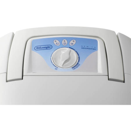 GRADE A1 - Delonghi  DEM10 10L Compact Dehumidifier with humidistat great for flats and  up to 2 beds homes
