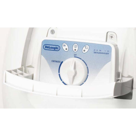 GRADE A1 - Delonghi  DEM10 10L Compact Dehumidifier with humidistat great for flats and  up to 2 beds homes