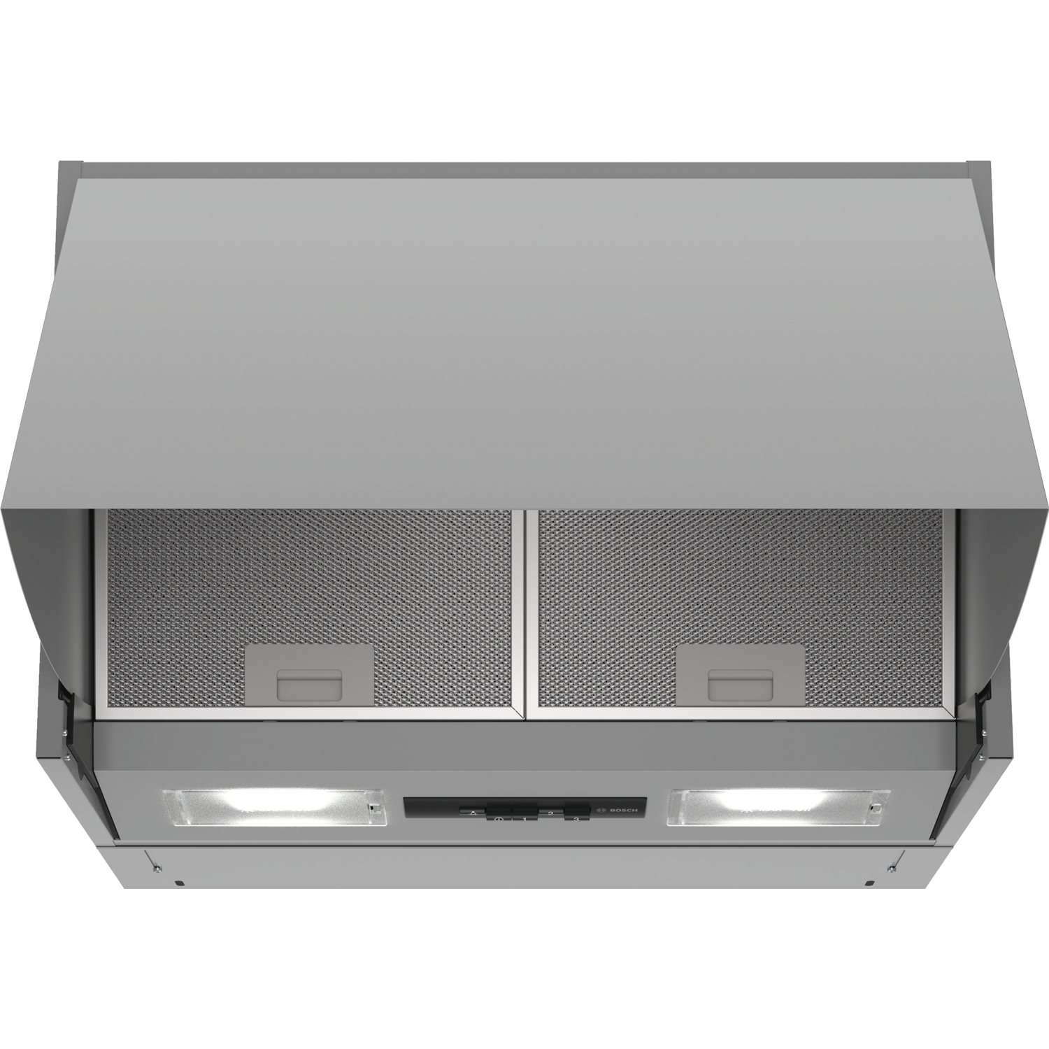 Bosch DEM66AC00B 60cm Integrated Cooker Hood - Silver