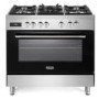 DeLonghi 90cm Dual Fuel Range Cooker - Stainless Steel