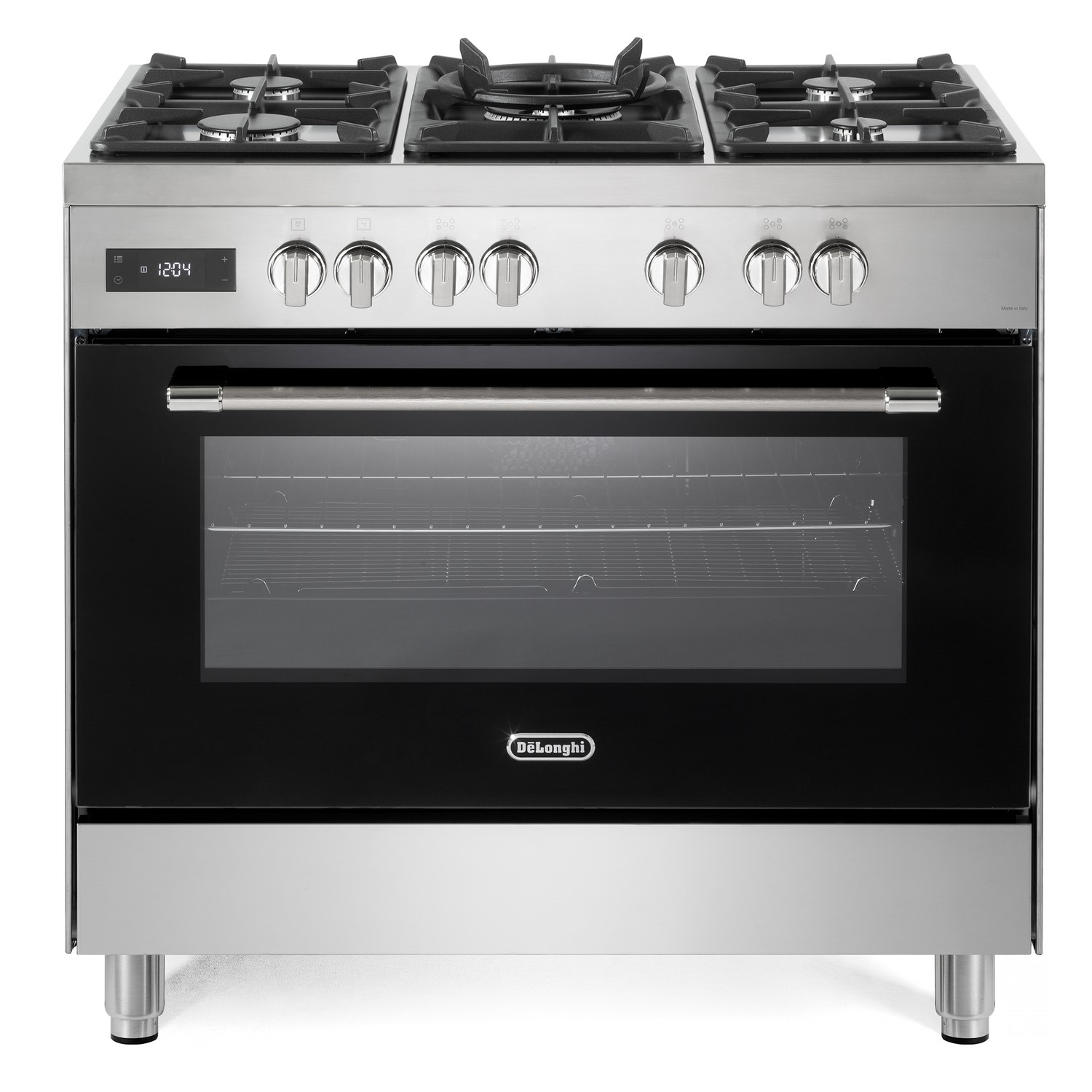 90cm Dual Fuel Range Cooker Stainless Steel
