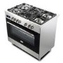 DeLonghi 90cm Dual Fuel Range Cooker - Stainless Steel