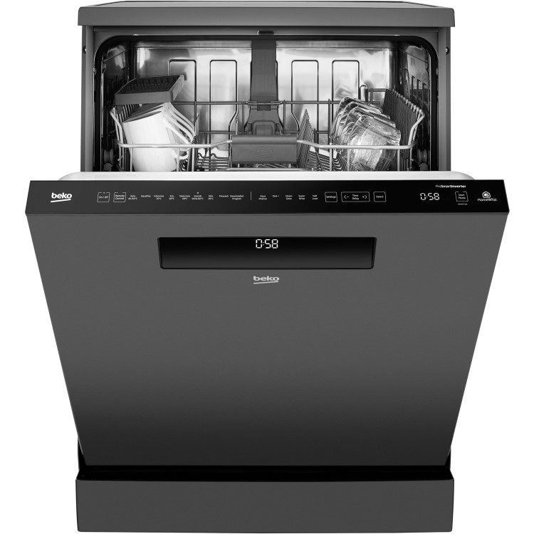 Beko DEN59420DG 14 Place Freestanding Dishwasher With AutoDose - Graphite