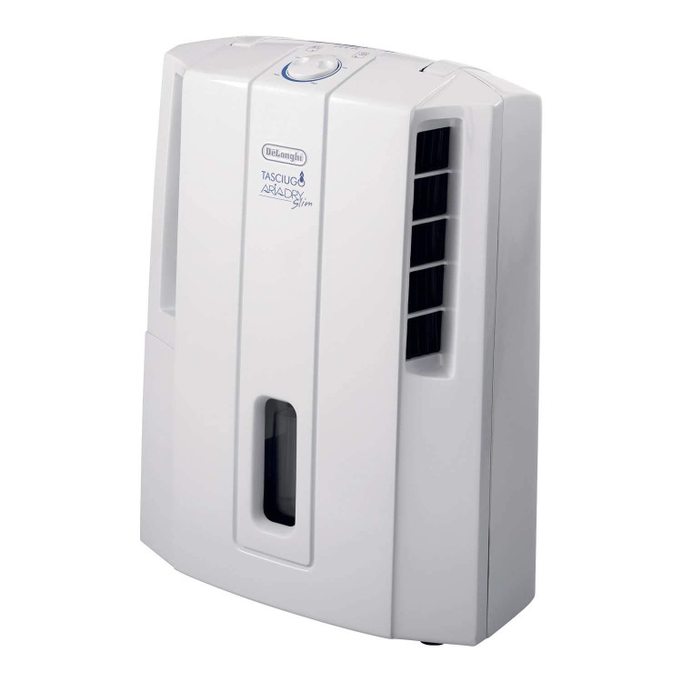 GRADE A1 - As new but box opened - DeLonghi Slim 12L Dehumidifier with Humidistat great for up to 3 bed homes