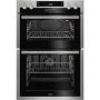 AEG DES431010M Multifunction Electric Built In Double Oven - Stainless Steel
