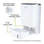 electriQ 8 Litre Smart App Alexa Desiccant Dehumidifier with Heater and Ioniser