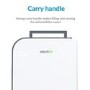 Refurbished electriQ 10 Litre Desiccant Dehumidifier with Heater and HEPA Air Purifier
