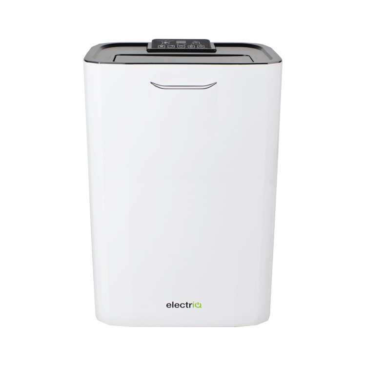 electriQ 8 litre Fast-Dry Desiccant  Dehumidifier with Air Purifier for 2-5 bed House