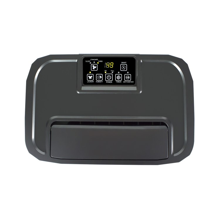 electriQ 8 litre Fast-Dry Desiccant  Dehumidifier with Air Purifier for 2-5 bed House