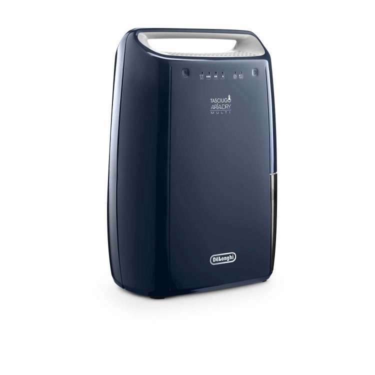 GRADE A2 - DeLonghi Compact 16L Dehumidifier with Digital Humidistat great for up to 4 bed homes
