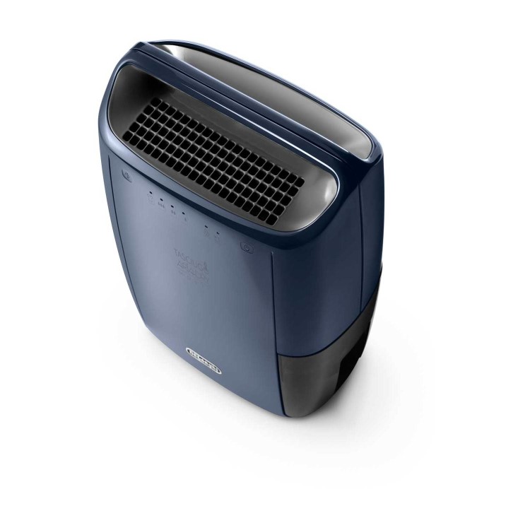 GRADE A2 - DeLonghi Compact 16L Dehumidifier with Digital Humidistat great for up to 4 bed homes