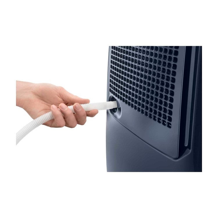 GRADE A2 - DeLonghi Compact 16L Dehumidifier with Digital Humidistat great for up to 4 bed homes