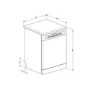 Smeg Freestanding Dishwasher - Silver