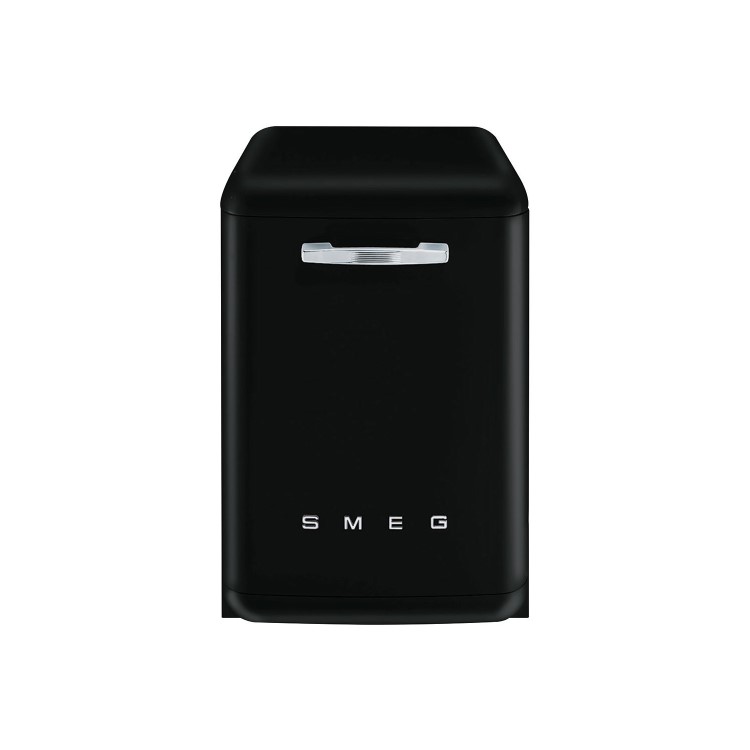 smeg 50's Retro Style DF6FABBL 13 Place Freestanding Dishwasher - Black