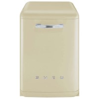 Smeg DF13FAB3CR Fifties Style Cream 13 Place Freestanding Dishwasher