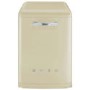 Smeg DF13FAB3CR Fifties Style Cream 13 Place Freestanding Dishwasher