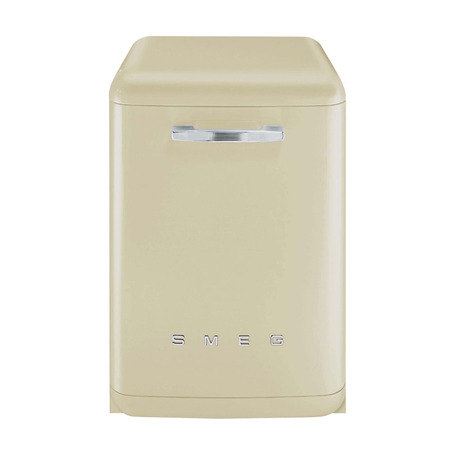 Smeg DF13FAB3CR Fifties Style Cream 13 Place Freestanding Dishwasher