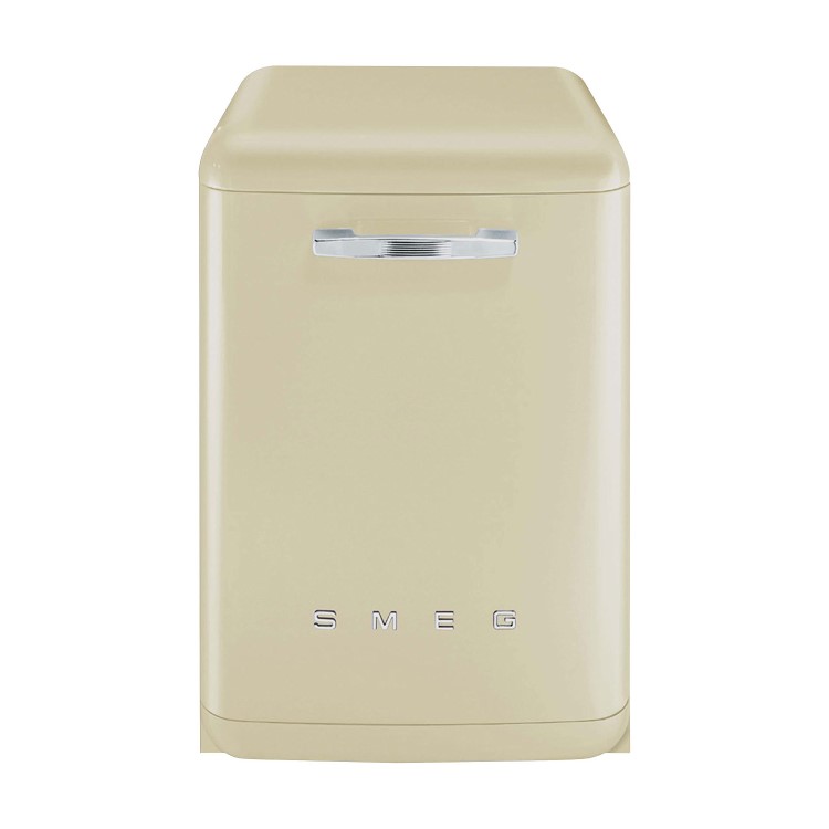Smeg DF13FAB3CR Fifties Style Cream 13 Place Freestanding Dishwasher