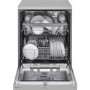 LG TrueSteam 14 Place Settings Freestanding Dishwasher - Silver