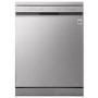 LG TrueSteam QuadWash Freestanding Dishwasher - Smart Wi-Fi, D-Rated, Silver