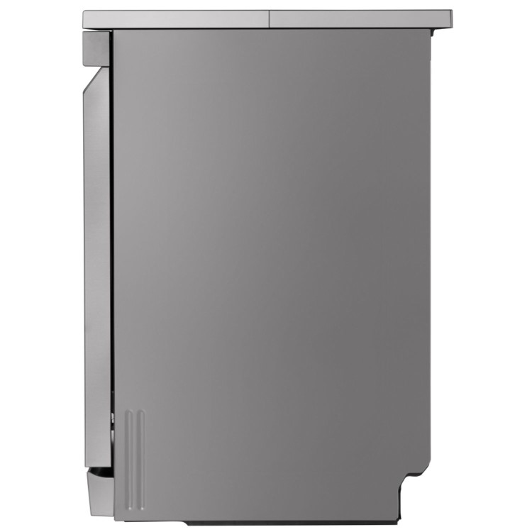 LG TrueSteam QuadWash Freestanding Dishwasher - Smart Wi-Fi, D-Rated, Silver