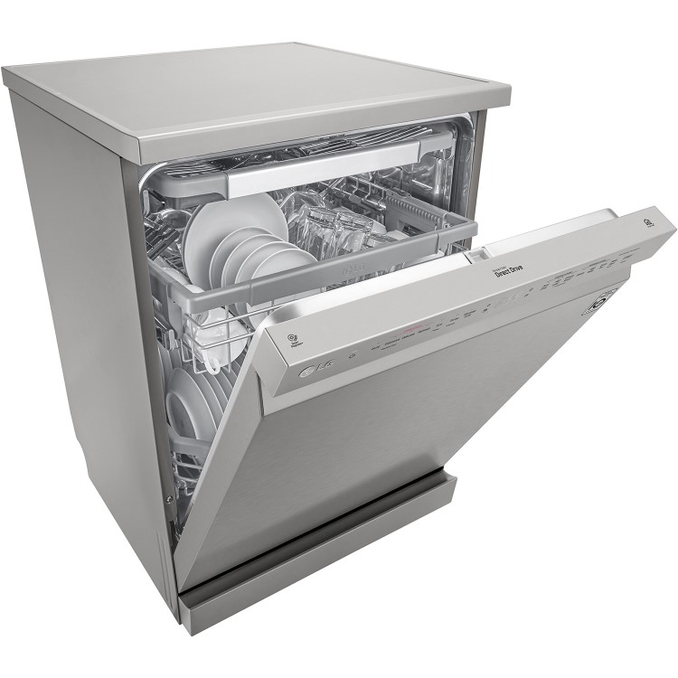 LG TrueSteam Freestanding Dishwasher - Silver