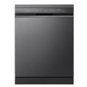 DF365FMS LG TrueSteam QuadWash Freestanding Dishwasher - Smart Wi-Fi, B-Rated, Matte Black