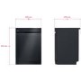 LG TrueSteam 14 Place Settings Freestanding Dishwasher - Black