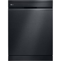 LG TrueSteam 14 Place Settings Freestanding Dishwasher - Black