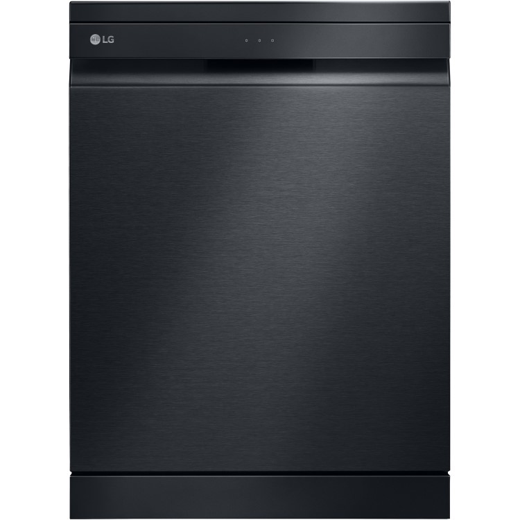 LG TrueSteam 14 Place Settings Freestanding Dishwasher - Black