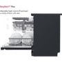 LG TrueSteam 14 Place Settings Freestanding Dishwasher - Black