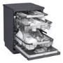 LG TrueSteam&#153; QuadWash&#153; DF587HMS 14 PS WiFi Connected Freestanding Full Size Dishwasher - Matte Black - A-10% Rated