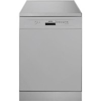smeg DF612SVE 12 Place Freestanding Dishwasher - Silver