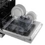 smeg DF612SVE 12 Place Freestanding Dishwasher - Silver