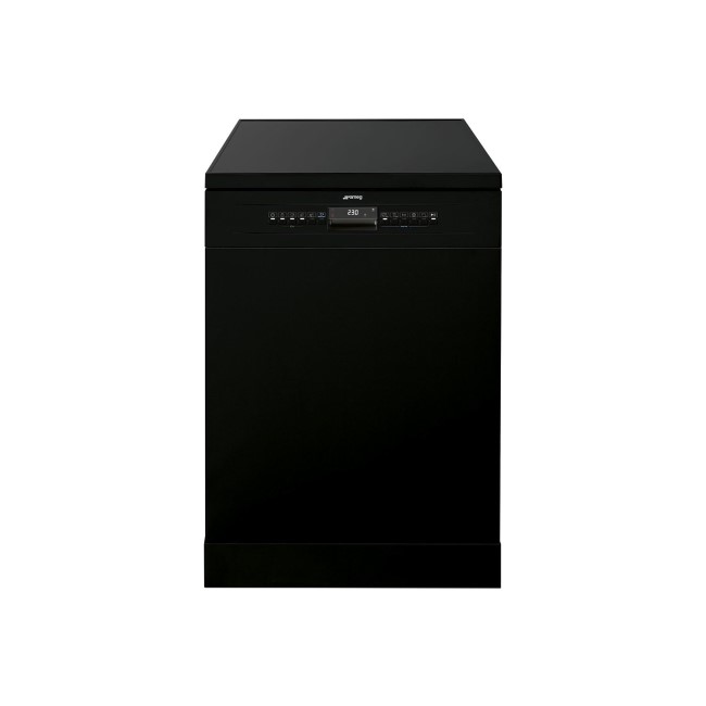 Smeg DF613PBL 13 Place Freestanding Dishwasher Black Appliances Direct