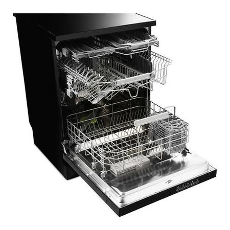 Smeg DF613PBL 13 Place Freestanding Dishwasher - Black