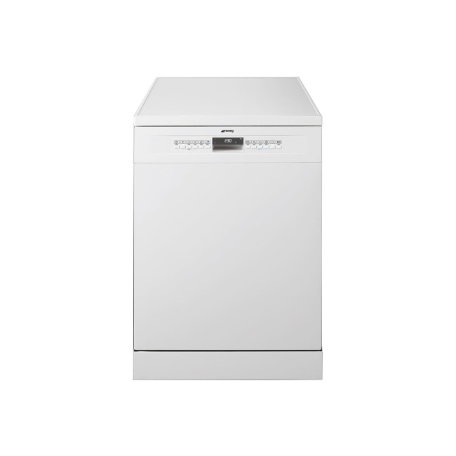 GRADE A2 - Smeg DF613PW 13 Place Freestanding Dishwasher - White