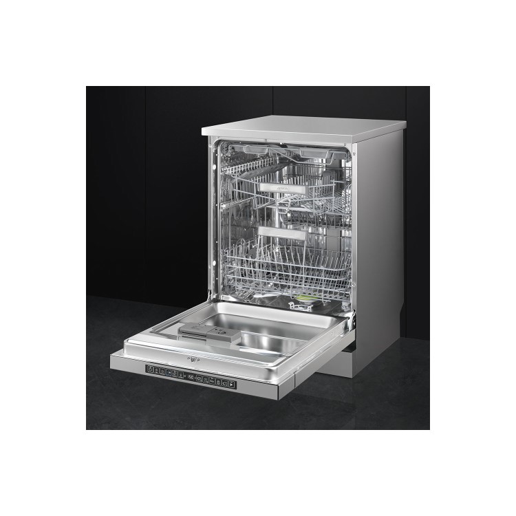 Smeg DF614PTX 14 Place Freestanding Dishwasher - Stainless Steel