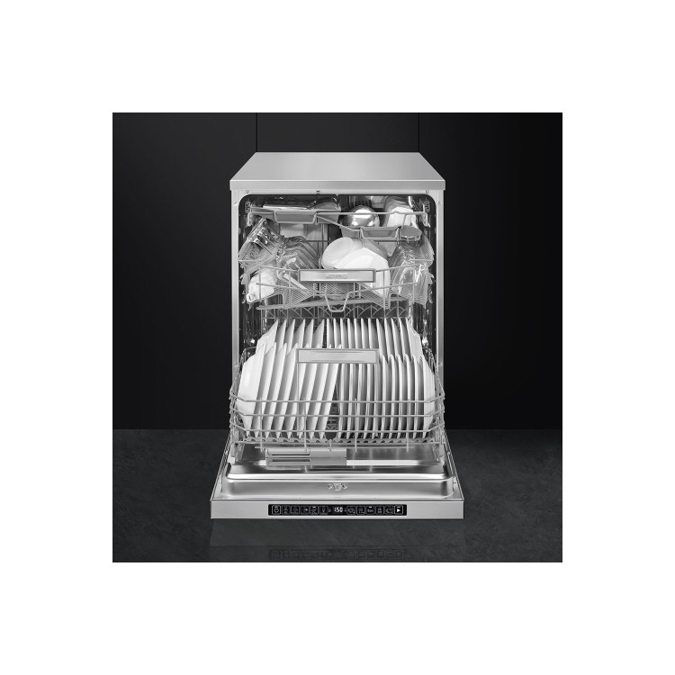 Smeg DF614PTX 14 Place Freestanding Dishwasher - Stainless Steel