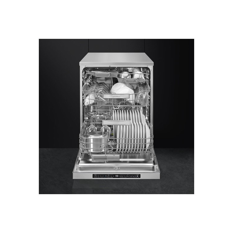 Smeg DF614PTX 14 Place Freestanding Dishwasher - Stainless Steel