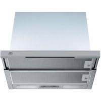 AEG DF6164-M 60cm Telescopic Semi-Integrated Cooker Hood with Stainless Steel Trim