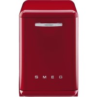 Smeg 50's Retro Style DF6FABRD 13 Place Freestanding Dishwasher - Red