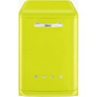 Smeg DF6FABVE1 50s Style Freestanding Dishwasher - Lime Green